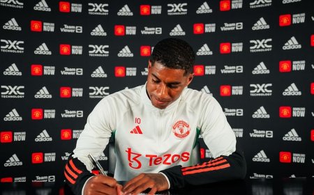 সপ্তাহে ৪ কোটি টাকা পারিশ্রমিকে ইউনাইটেডে নতুন চুক্তি রাশফোর্ডের