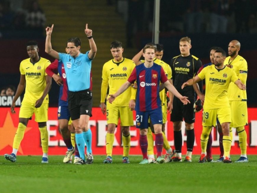 ৮ গোলের রুদ্ধশ্বাস লড়াইয়ে বার্সাকে স্তব্ধ করে দিল ভিয়ারেয়াল