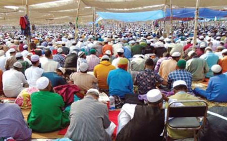 বিশ্ব ইজতেমায় দ্বিতীয় দিনের আমবয়ান ও বয়ান চলছে