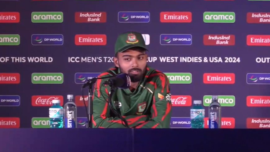 সুপার এইট নয়, সেমিফাইনাল-ফাইনাল খেলার মতো দল আমরা-তাওহীদ