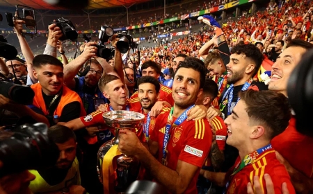 ইংল্যান্ডকে হারিয়ে চতুর্থ বারের মত ইউরো চ্যাম্পিয়ন স্পেন