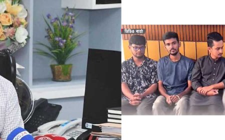 সমন্বয়কদের বিবৃতি দিতে বাধ্য করার অভিযোগ ভিত্তিহীন গুজব’,সমন্বয়কদের শীঘ্রই মুক্তি বললেন ডিবি প্রধান