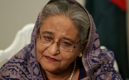 ক্ষমতাচ্যুত হওয়ার পর দেশবাসীর উদ্দেশ্যে শেখ হাসিনার খোলা চিঠি