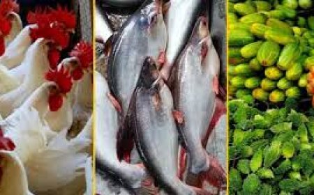 সবজির দাম কিছুটা কমলেও বেড়েছে তেল-মাছ-মুরগির দাম