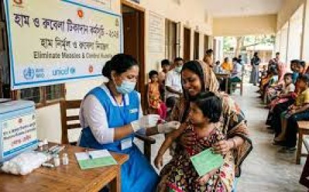 আজ থেকে সারা দেশে শুরু হচ্ছে হাম-রুবেলার টিকাদান কর্মসূচি