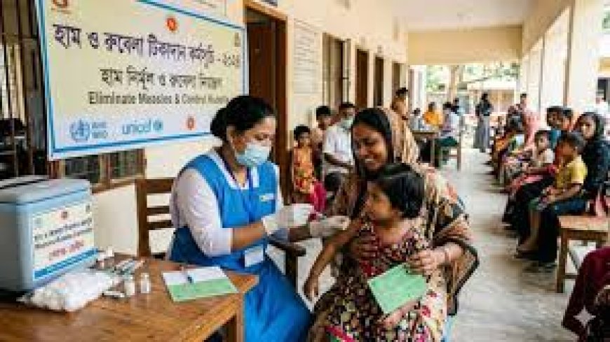 আজ থেকে সারা দেশে শুরু হচ্ছে হাম-রুবেলার টিকাদান কর্মসূচি