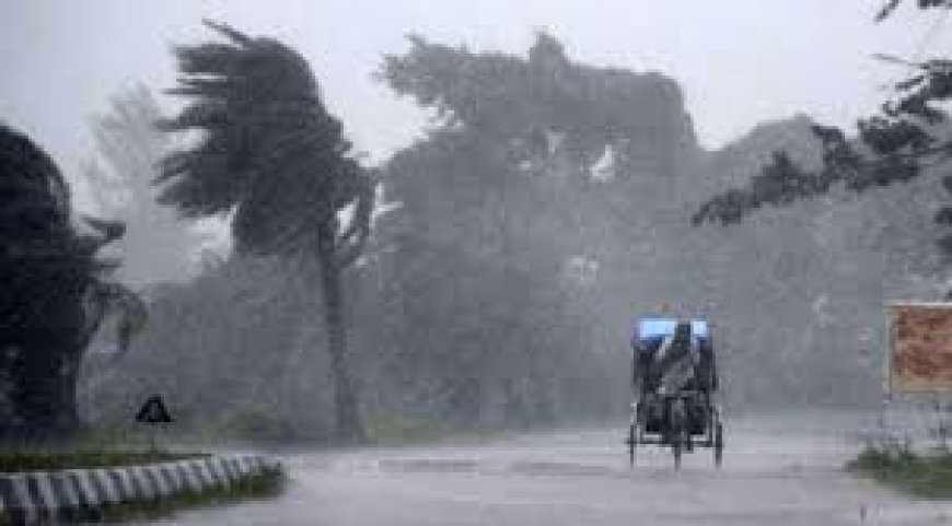 দেশের ৮ অঞ্চলে ৬০ কি. মি. বেগে ঝড়ো হাওয়াসহ বজ্রবৃষ্টির শঙ্কা
