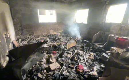 সর্বশেষ হত্যাকাণ্ডে ইসরায়েল একটি পারিবারিক বাড়িতে অগ্নিবোমা হামলা চালিয়েছে, যেখানে শিশুরা ঘুমিয়ে ছিল