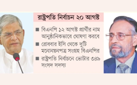 বাংলাদেশের ২৩তম রাষ্ট্রপতি নির্বাচনে প্রার্থী চূড়ান্ত করছে বিএনপি ও ১১ দলীয় জোট