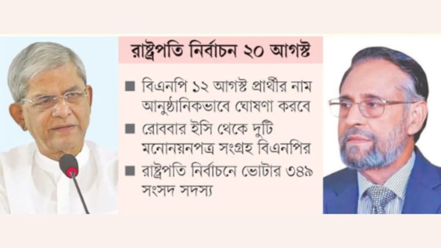 বাংলাদেশের ২৩তম রাষ্ট্রপতি নির্বাচনে প্রার্থী চূড়ান্ত করছে বিএনপি ও ১১ দলীয় জোট