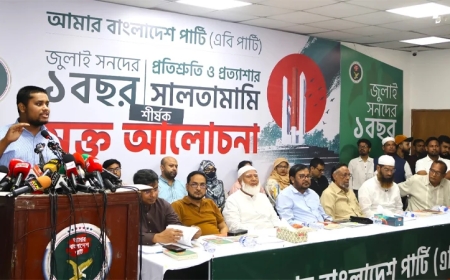 জুলাই সনদ অক্ষরে অক্ষরে বাস্তবায়নের ওয়াদা করে বিএনপির ১৭ প্রতারণা: হাসনাত আবদুল্লাহ